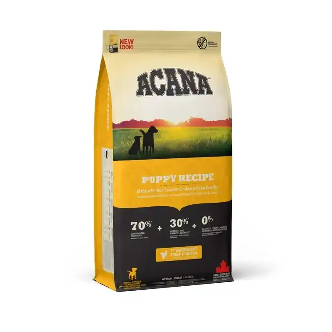 Levný Acana Puppy Recipe 17 kg