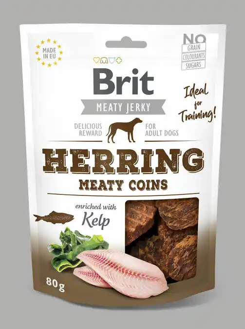 Brit Jerky Herring Meaty Coins 80g Cenový Hit