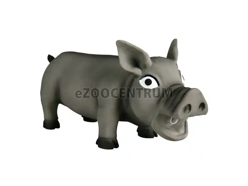 Rychlé Dodání Hračka Chrochtající MINI prasátko, latex 17cm