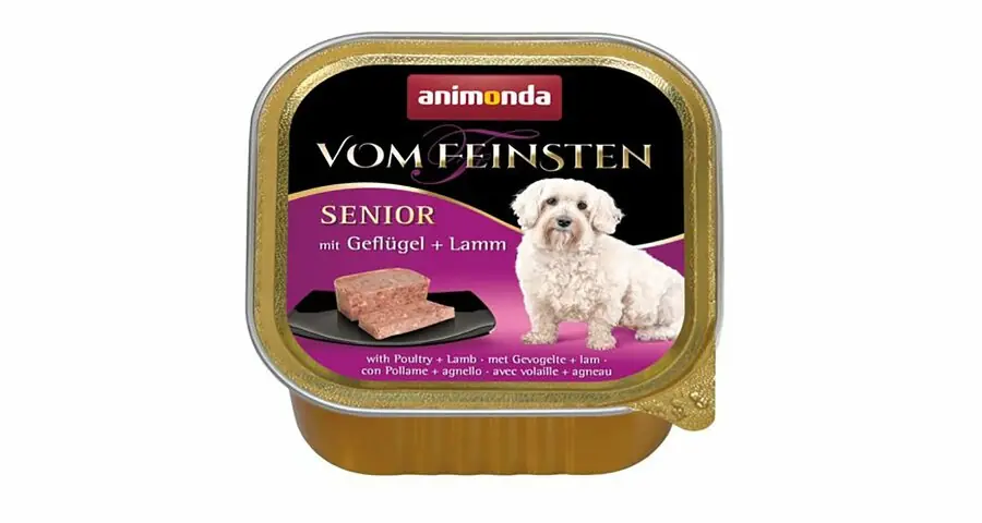 Nejprodávanější ANIMONDA paštika SENIOR – drůbeží, jehněčí pro psy 150g