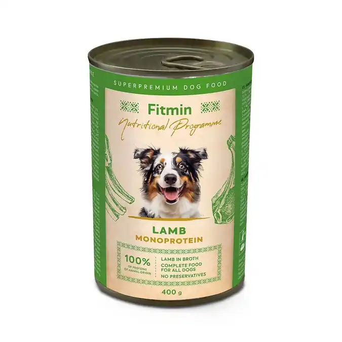Fitmin Program Konzerva jehněčí pro psy 400 g Top Prodej