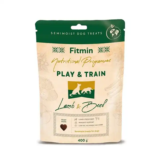 Fitmin NP Play and Train Lamb & Beef výcvikový pamlsek 400 g Koupit Online