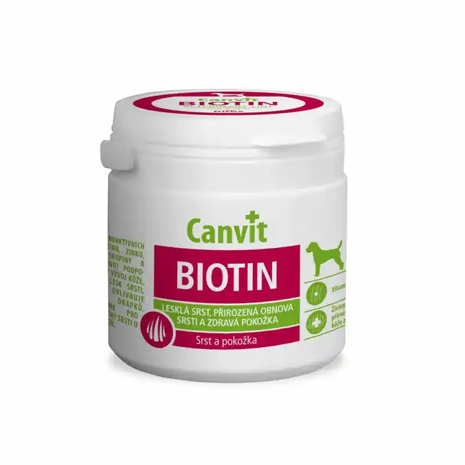 Expresní Doručení Canvit Biotin pro psy 100g