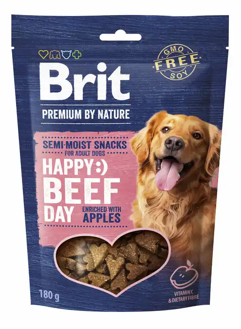 Brit Premium Dog by Nature SM Snacks Beef 180 g Sezónní Sleva