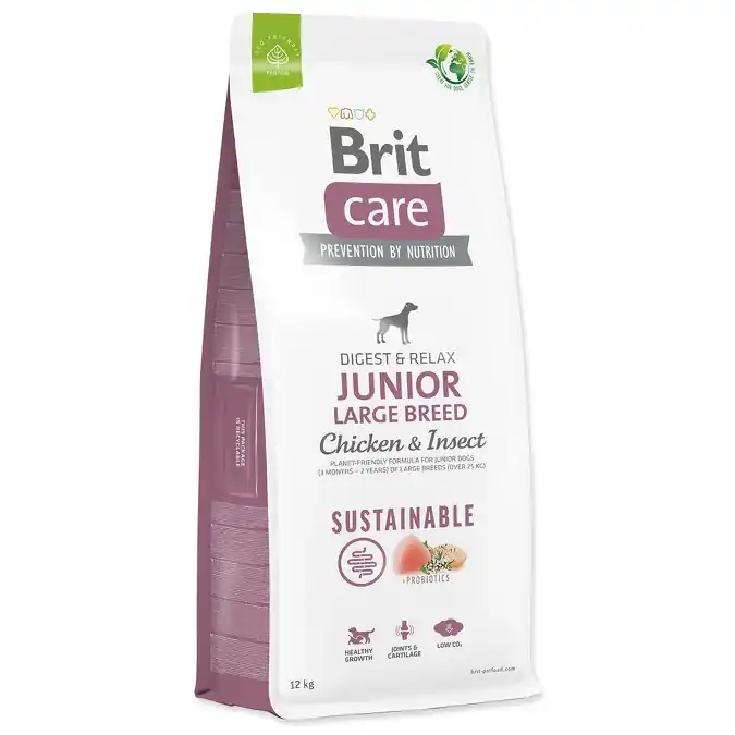 Výhodná Nabídka Brit Care Dog Sustainable Junior Large Breed 12kg