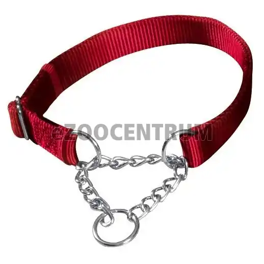 Nylonový polostahovák PREMIUM 30–40cm/15mm (S-M) – červená Cenově Výhodný