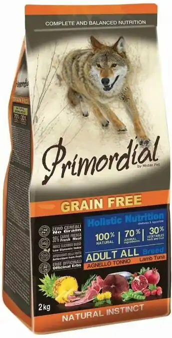 Primordial Adult Grain Free Lamb & Tuna 12 kg Nová Kolekce