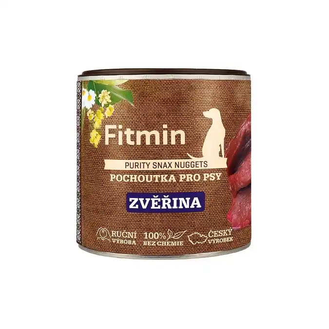 Fitmin Purity Snax Nuggets Zvěřinová pochoutka pro psy 180 g Koupit Online