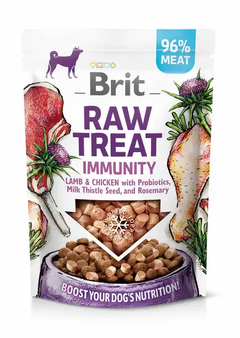 Brit Raw Treat Dog Immunity, Lamb&Chicken 40g Bezpečná Platba