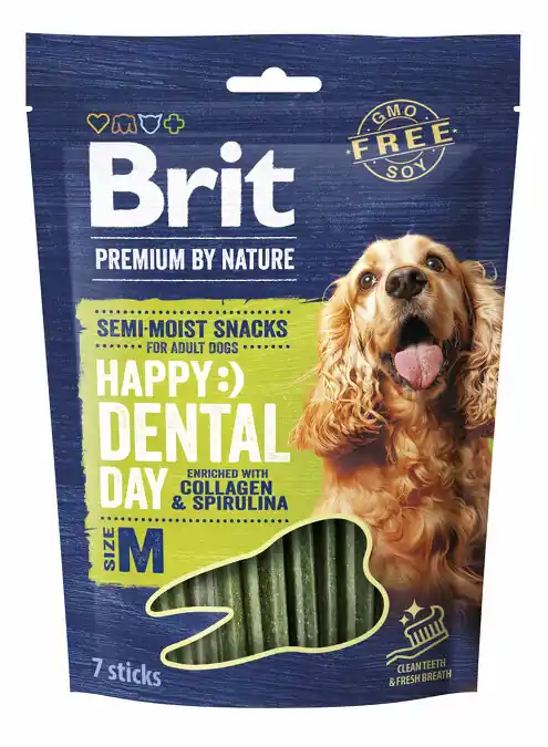 Top Prodej Brit Premium by Nature Dog Dental Snacks M 180 g