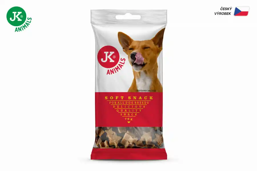 Mini kalciové hvězdičky, 70 g, měkký pamlsek pro psy (Soft Snack) Bezpečná Platba