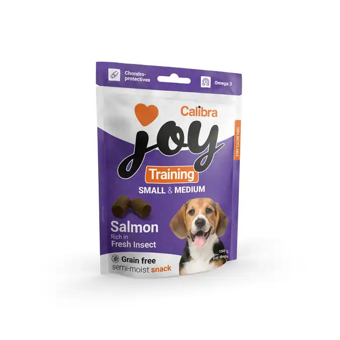 Calibra Joy Dog Training S&M Salmon&Insect 150g Rychlé Dodání