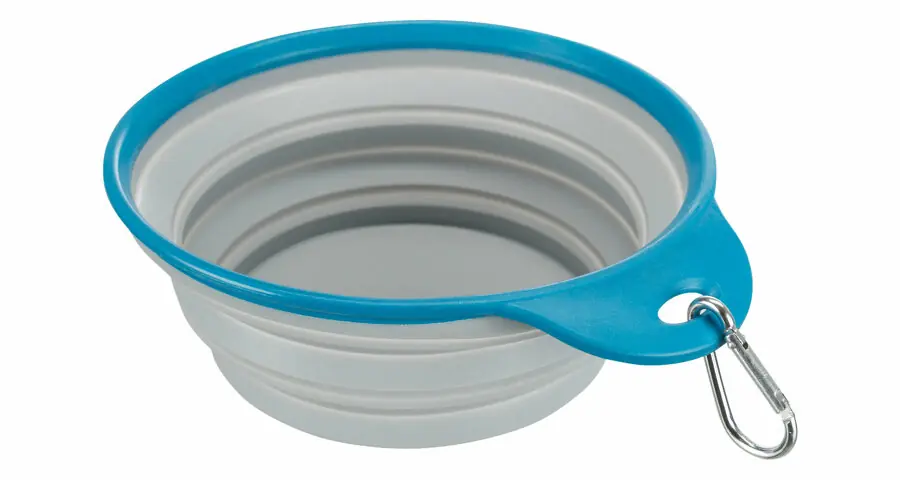 Cestovní silikonová miska s pevným okrajem 1 l/18 cm Omezená Nabídka