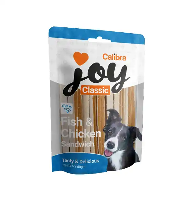 Levný Calibra Joy Dog Classic Fish&Chicken Sandwich 250g NEW