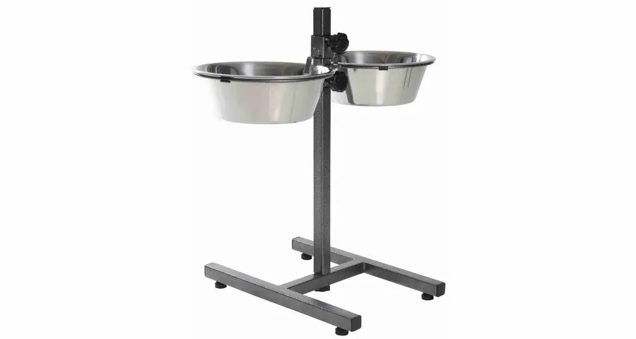 Psí bar, výška 50cm, 2× miska 2,8l/24cm Nová Kolekce
