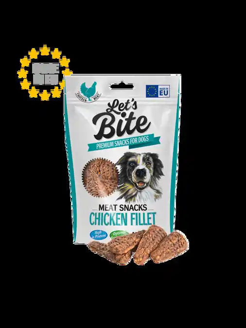 Let´s Bite Meat Snacks. Chicken Fillet 80 g Novinka