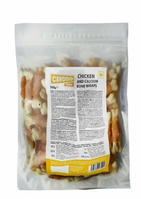 Horká Nabídka CARODO Kuřecí maso s vápníkovou kostí 500g