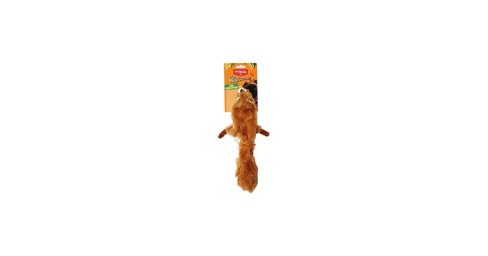 Cenový Hit Hračka pes Veverka pískací 38cm Skinneeez