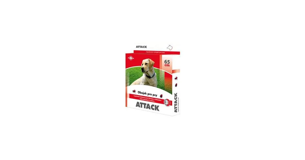 Attack obojek repelentní pes 65cm Rychlé Dodání