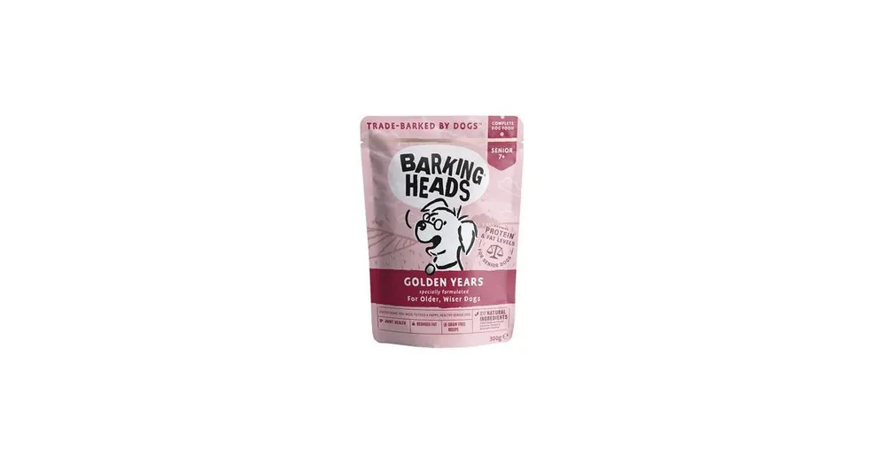 BARKING HEADS Golden Years kapsa 300g Pouze Dnes