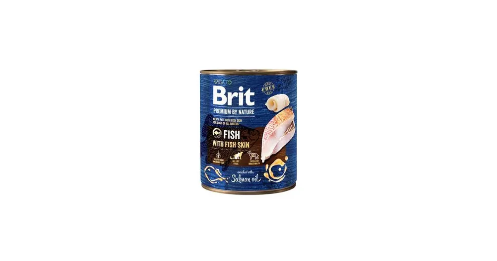 Brit Premium Dog by Nature konz Fish&Fish Skin 800g Top Prodej