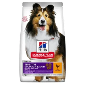 Hills Science Plan Canine Adult Sensitive Stomach&Skin Medium Chicken 2,5kg Značkový
