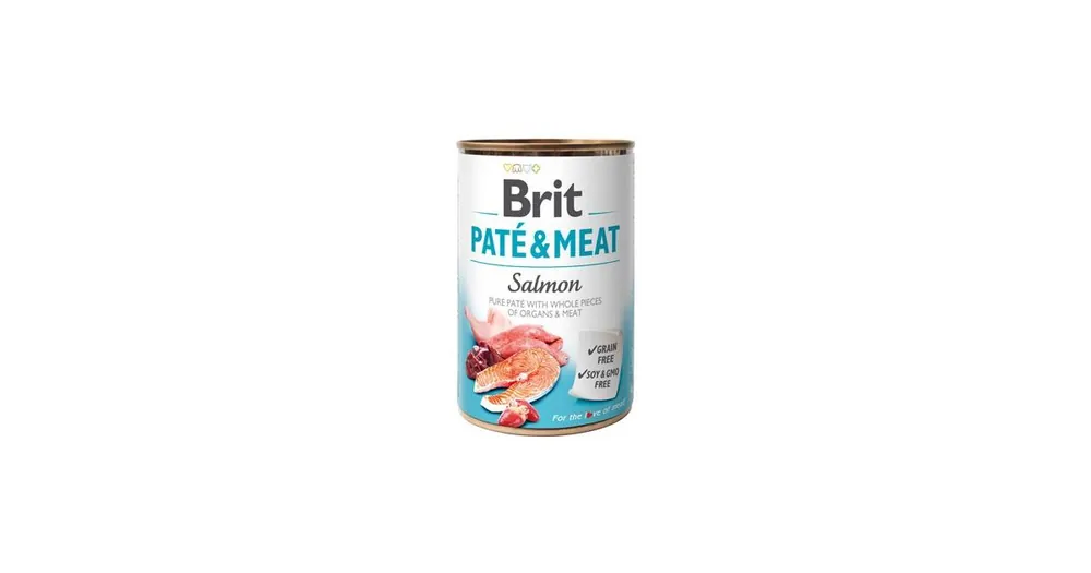 Víkendová Akce Brit Paté & Meat Salmon 400g