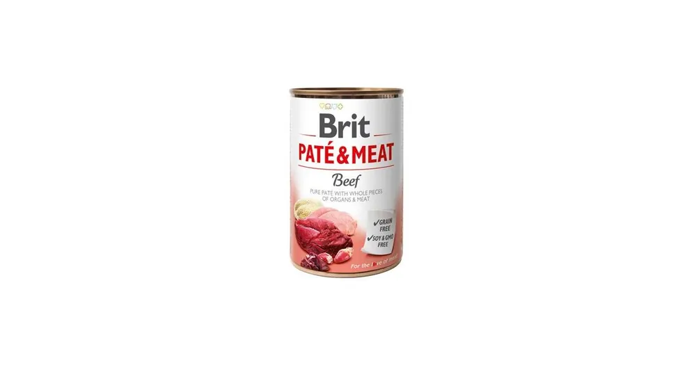 Brit Paté & Meat Beef 400g Hit Sezóny