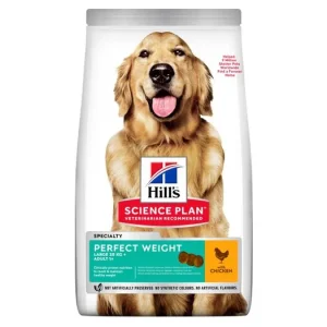 Nejprodávanější Hills Science Plan Canine Perfect Weight Adult Large Chicken 12kg