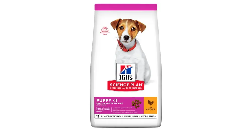 Speciální Cena Hills Science Plan Canine Puppy Small&Mini Chicken 3kg