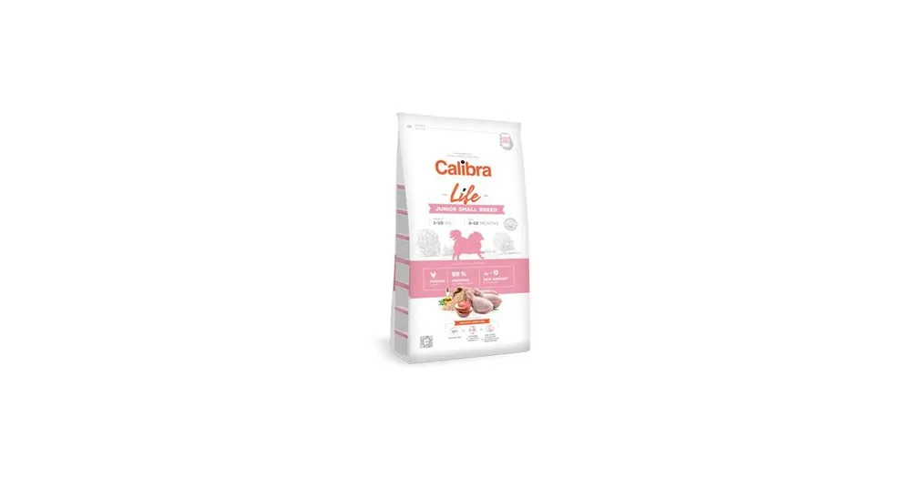 Calibra Dog Life Junior Small Breed Chicken 6kg Levný
