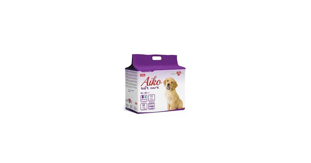 Dokud Zásoby Vydrží Podložka absorb.pro psy Aiko Soft Care 60x58cm 100ks