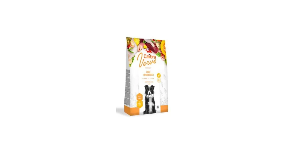 Calibra Dog Verve GF Adult Medium Chicken&Duck 12kg Nakupujte Hned