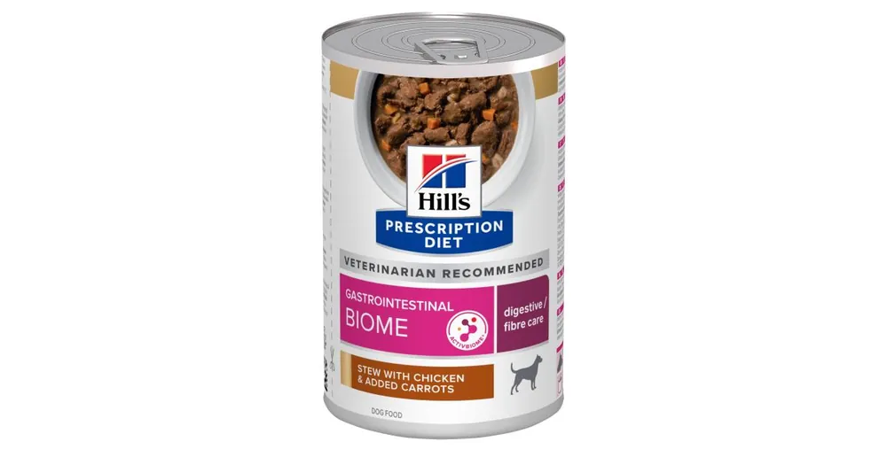 Horká Nabídka Hills Prescription Diet Canine GI Biome Chicken&Vegetable 354g NEW