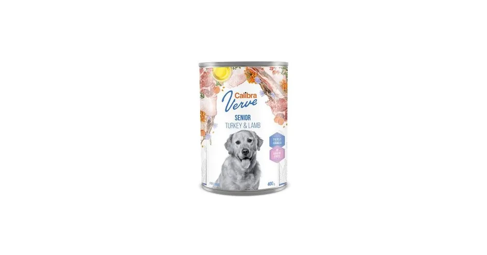Calibra Dog Verve konz.GF Senior Turkey&Lamb 400g Horká Nabídka