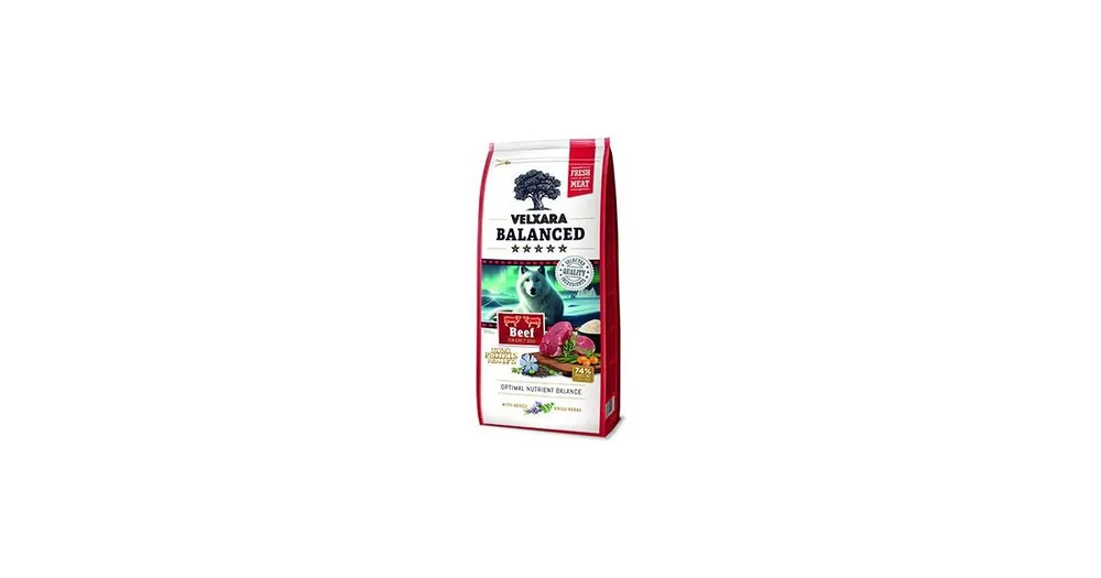 Nejlepší Cena Velxara Balanced FM Dog Adult Monoprot.Beef&Rice 12kg