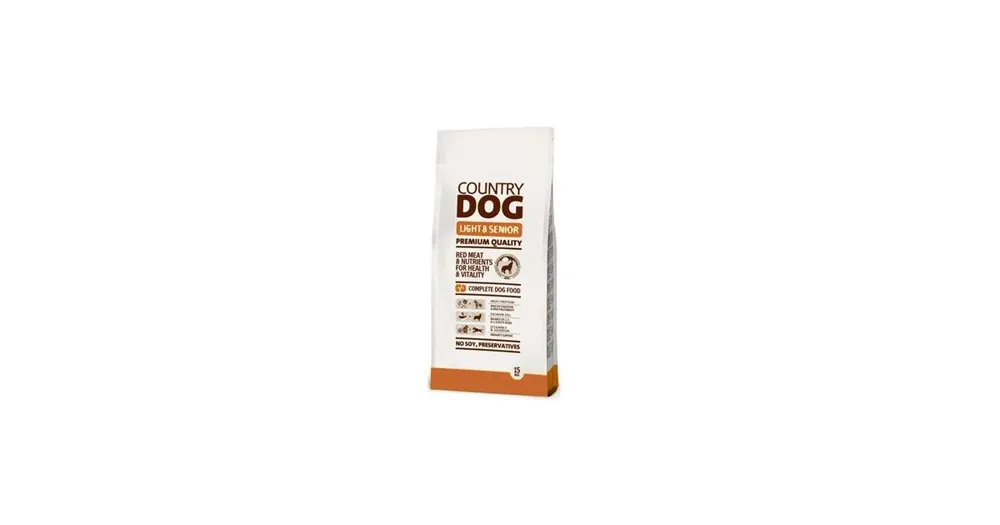 Country Dog Light Senior 15kg Autentický
