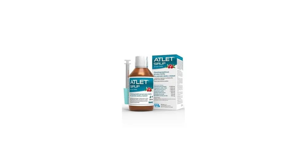 Atlet sirup pro psy a kočky 250ml Akční Cena