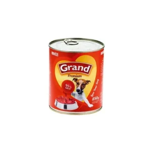 GRAND Dog konz. Premium hovězí 850g Nejlepší Volba
