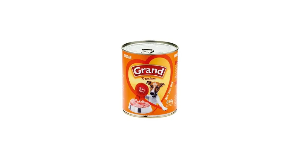 GRAND Dog konz. Premium krocan 850g Odeslání Ihned