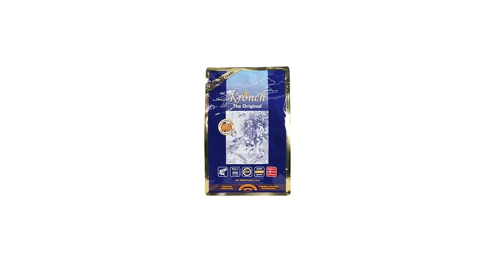 KRONCH pochoutka Treat s lososovým olejem 100% 600g Nejlepší Cena