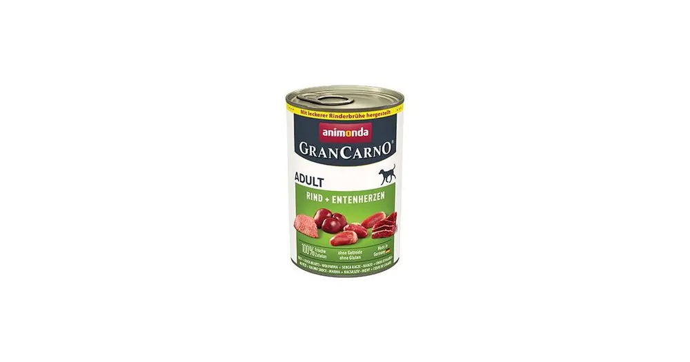 Zlevněný Animonda pes GRANCARNO konz. Adult hov/kach.srdce 400g
