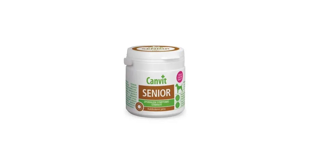 Canvit Senior pro psy ochucený 100g Nejlepší Volba