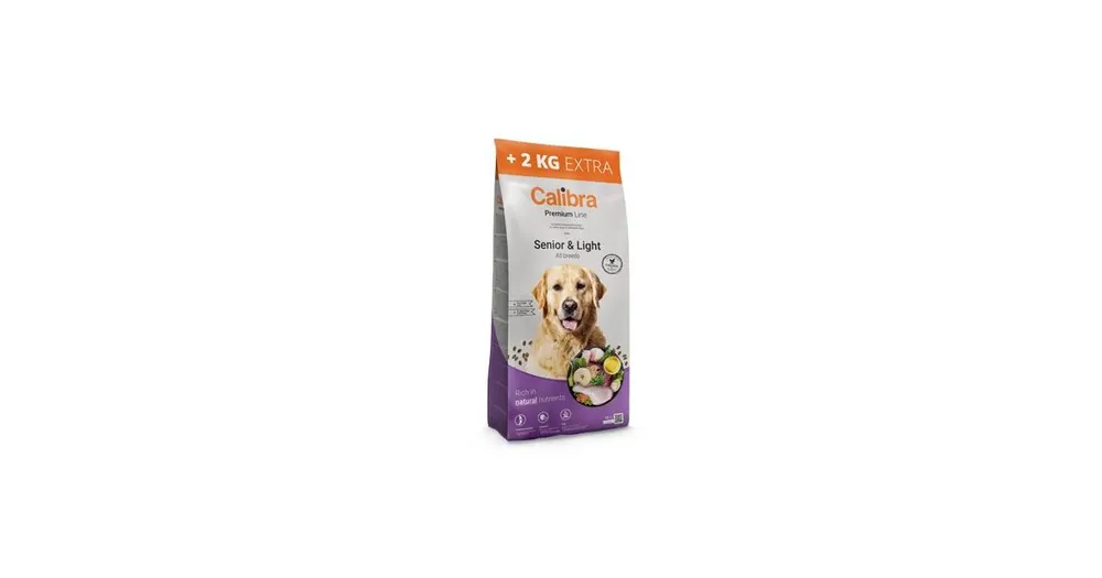 Bezpečná Platba Calibra Dog Premium Line Senior&Light 12+2kg