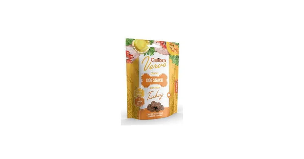 Calibra Dog Verve Crunchy Snack Fresh Turkey 150g Autentický