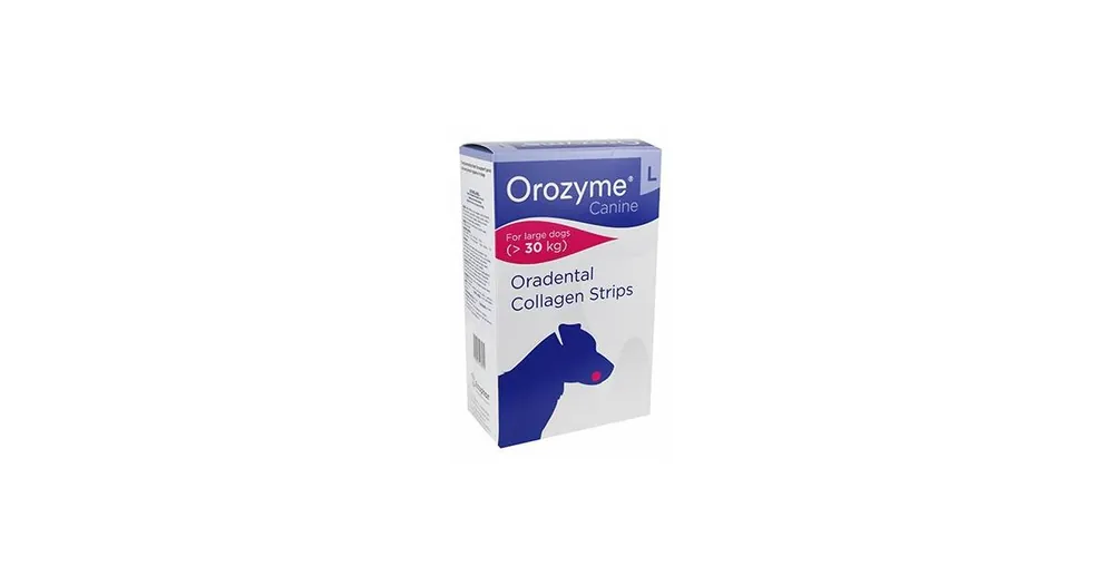 Orozyme plátky žvýkací pro psy L nad 30kg 141g Nová Kolekce