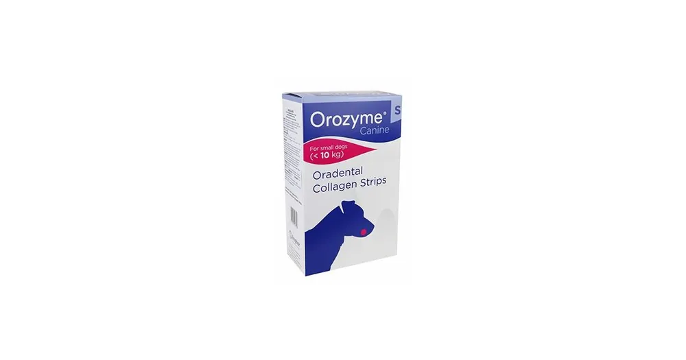 Orozyme plátky žvýkací pro psy S do 10kg 224g Cenový Hit