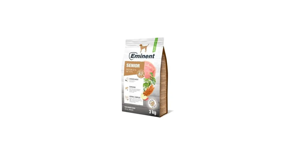 Dokud Zásoby Vydrží Eminent Dog Senior Light 3kg