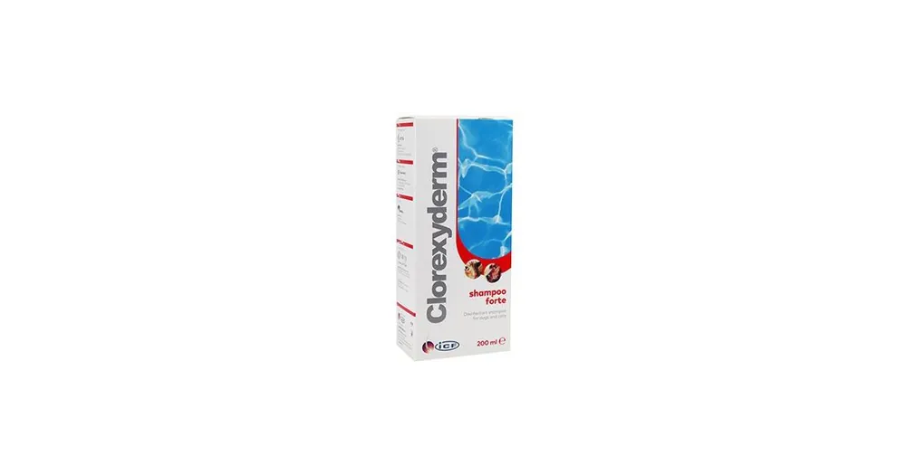 Clorexyderm shampoo forte 200ml Odeslání Ihned