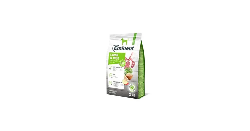 Novinka Eminent Dog Lamb Rice 3kg
